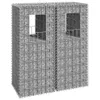 vidaXL Colonne gabbione 2 pezzi 40x40x100 cm ferro Anteprima dell’immagine prodotto 2