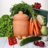 Terra hrnec na brambory s víkem Ø 19,3 cm z terakotové Náhled obrázku produktu 3