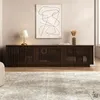 Lowboard OLE 175 cm, Massivholz, TV bis 70 Zoll - Nussbaum Produktbild-Vorschau 1