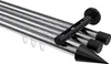 Interdeco Innenlaufstange / Gardinenstange mit Innenlauf Produktbild-Vorschau 1