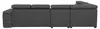 Kondela Rohová sedačka s rozkladem Segoria Lux - šedá Náhled obrázku produktu 9