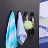 DELVANT PALO samolepiaci háčik čierny mat nástenný háčik Náhľad obrázku produktu 3