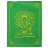Gebetsfahne – Fahne – Blume des Lebens – Buddha – Stoff – Produktbild-Vorschau 6