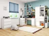 Biurko narożne B20 AKORD Białe 3 szuflady 155x85x77 cm Podgląd zdjęcia produktu 5
