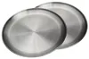 Camping Teller Set Edelstahl Ø23 cm 2 Stück Outdoor & Produktbild-Vorschau 4