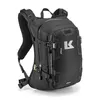 A black backpack shown from a diagonal angle against a white background. Produktbild-Vorschau