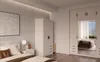 AX LIVING Storicos 2T3S Kleiderschrank Beige mit schubladen Produktbild-Vorschau 4
