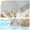 Kinderspielzelt Spielzelt für Kinder mit gepolsterter Decke Produktbild-Vorschau 4