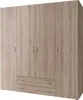 Kleiderschrank Base | 160 x 52 x 177 cm | Wotan Oak Design Produktbild-Vorschau 8