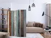 3-teiliger Doppelseitiger Vlies Paravent - Colors Arranged Produktbild-Vorschau 2