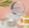 A baking pan and a cake are displayed against a pink and white background, with a palm leaf in the upper left corner. Produktbild-Vorschau