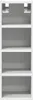 vidaXL Hängeschrank Riga Weiß 20x29,5x60 cm Holzwerkstoff Produktbild-Vorschau 4