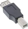 InLine USB 2.0 Adapter, Buchse A auf Stecker B, USB 2.0 A Produktbild-Vorschau 1