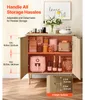 SucceBuy Sideboard Küchenschrank mit 2 Ablageflächen, Produktbild-Vorschau 4
