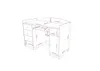 Happy Babies Kinderschreibtisch 125x89x60 Klein Produktbild-Vorschau 7