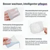 Anzuchttöpfe transparent mit Etikett | 12 Stück quadratisch Produktbild-Vorschau 4