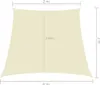 vidaXL Sonnensegel Oxford-Gewebe Trapezförmig 2/4x3 m Produktbild-Vorschau 5