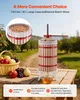 VEVOR Manuelle Beerenpresse 30 L, Weinpresse und Obstpresse Produktbild-Vorschau 2