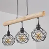 Torano »Torano« Hängelampe aus Metall/Holz in Schwarz/Natur Produktbild-Vorschau 8