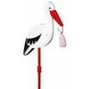 Blumenstecker Storch mit Babytuch Náhľad obrázku produktu 1