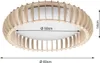 LED stropné svietidlo MONTE 38 W 4400 lm 3000-6500 K béžové Náhľad obrázku produktu 8