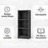 SELO Libreria moderna 50 x 31 x 113 cm – Antracite – 3 Anteprima dell’immagine prodotto 4