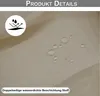 2er Set Outdoor Gardine Wasserdicht Halbtransparent, Balkon Produktbild-Vorschau 2