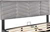 okwish Polsterbett 140×200cm Stauraumbett Doppelbett mit Produktbild-Vorschau 9