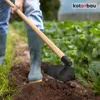 KOTARBAU® Gartenhacke Halbrund 240 mm x 100 mm mit Stiel Produktbild-Vorschau 2
