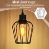 Plafonnier ZMH en bois, noir, pour couloir et cuisine, à 4 Voir les images du produit 4