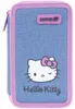 Dvoukřídlá školní penál pro dívky s organizérem Hello Kitty Náhled obrázku produktu 6