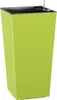 Couvercle pour pot de fleurs ELISE plastique vert brillant Voir les images du produit 5