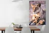 MuchoWow® Poster Löwin - Löwe - Junges 80x120 cm - Produktbild-Vorschau 3