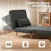 HOMCOM Schlafsessel 3 in 1 Sessel mit Schlaffunktion mit Produktbild-Vorschau 5