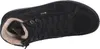 A black winter boot with fur lining. Anteprima dell’immagine prodotto