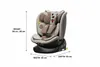 BUF BOOF® B-Joy DELUXE i-Size 40–150 cm detská autosedačka, Náhľad obrázku produktu 8