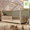 Crazy Pine Hausbett 140x200 cm – Kinderbett aus Naturholz – Produktbild-Vorschau 18