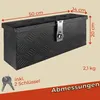 Deichselbox Schwarz Werkzeugkasten Truckbox Alu Box Produktbild-Vorschau 8