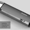 A close-up shot of a BaByliss trimmer, focusing on its metallic handle and a detail of its construction. Anteprima dell’immagine prodotto
