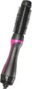 A black and pink hair dryer and volumizer is shown against a white background. Voir les images du produit