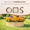 Floranica dřevěný obrubník záhonu 20 x 100 cm neošetřený Náhled obrázku produktu 4