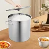 35L Suppentopf Edelstahl Kochtopf Suppentöpfe Gemüsetopf Produktbild-Vorschau 3