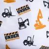 Jerry Fabrics Povlečení svítící ve tmě 140x200 bagr žlutá Náhled obrázku produktu 5