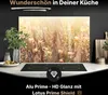 Spritzschutz Küchenrückwand aus Aluminiumverbund Glanz - Produktbild-Vorschau 1