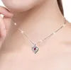 Damen Hals-Kette mit Anhänger  ECHTER Rubin 925 Sterling Produktbild-Vorschau 2