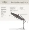 tectake® Sonnenschirm Ciccio Ø 350 cm mit Winddach Produktbild-Vorschau 5