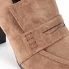 Scarpa Montevita con tacco Mibia Beige Anteprima dell’immagine prodotto 7