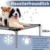 XMTECH Hundeliege mit Dach Hundebett Haustierbett Produktbild-Vorschau 8