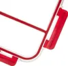 Close-up of the edge of a food container lid, showing the red silicone seal and clear plastic. Anteprima dell’immagine prodotto