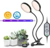 LED Pflanzenlampe Vollspektrum Dimmbar,Pflanzenlicht Clip Produktbild-Vorschau 1